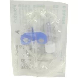 VENOFIX Um pedido de punção venosa 23 G 0,65 mm azul, 1 peça