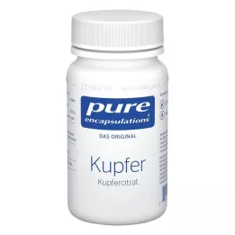 PURE ENCAPSULATIONS Cápsulas de Citrato de Cobre e Cobre, 60 unidades