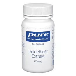 PURE ENCAPSULATIONS Extrato de mirtilo 80 mg cápsulas, 60 unid