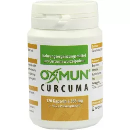 OXIMUN Cápsulas de cúrcuma, 120 unidades
