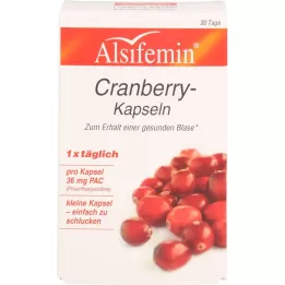 CRANBERRY 36 mg PAC Cápsulas de Alsifemin, 30 unidades