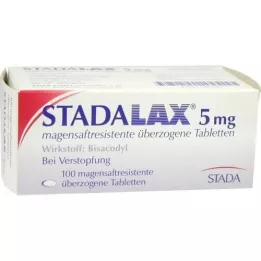 STADALAX Comprimidos revestidos gastrorresistentes de 5 mg, 100 unidades