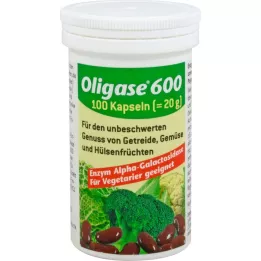 OLIGASE 600 cápsulas, 100 unidades