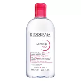 BIODERMA Solução de limpeza Sensibio H2O, 500 ml