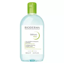 BIODERMA Solução de limpeza Sebium H2O, 500 ml