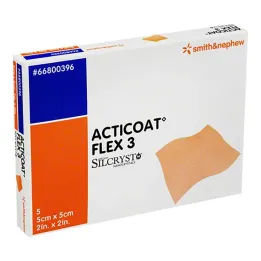 Atadura Acticoat Flex 3 5x5 cm, 5 unid