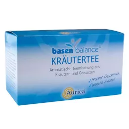 BASENBALANCE Sacos de filtro para chá de ervas, 20X2 g