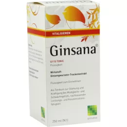 GINSANA Tônica G 115, 250 ml