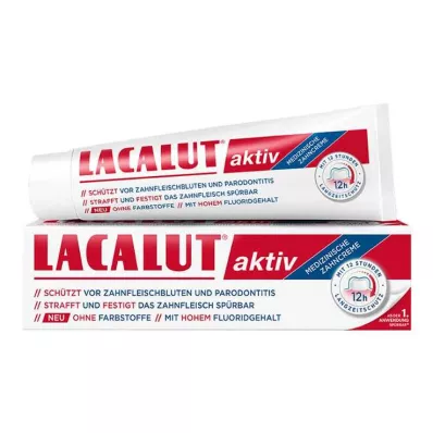 LACALUT creme dental ativo, 100 ml LACALUT creme dental ativo, 100 ml