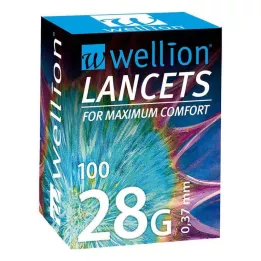WELLION Lancetas 28 G, 100 pcs