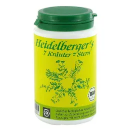 Chá estrela orgânico Heidelbergers 7 ervas, 100 g