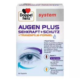 DOPPELHERZ Cápsulas do sistema Eyes plus Vision+Protection, 60 unidades