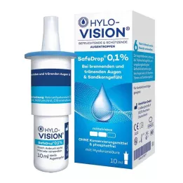 HYLO-VISION Colírio SafeDrop 0,1%, 10 ml