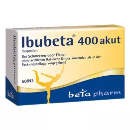 IBUBETA 400 comprimidos revestidos por película aguda, 50 unidades
