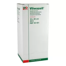 VLIWAZELL Compressas absorventes estéreis 10x20 cm, 30 unidades