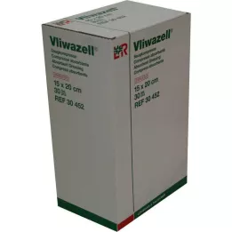 VLIWAZELL Compressas absorventes estéreis 15x20 cm, 30 unidades