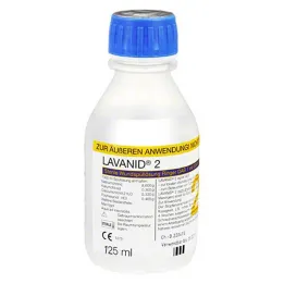 Lavanid 2 solução de irrigação de feridas, 125 ml