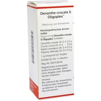 OENANTHE CROCATA S Oligoplex Líquido, 50 ml OENANTHE CROCATA S Oligoplex Líquido, 50 ml