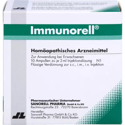 IMMUNORELL Solução injetável, 10X2 ml IMMUNORELL Solução injetável, 10X2 ml