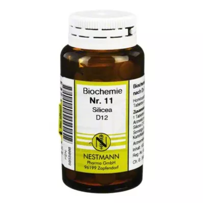 BIOCHEMIE 11 Silicea D 12 comprimidos, 100 unidades