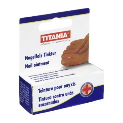 Tintura para dobras ungueais Titania, 10 ml Tintura para dobras ungueais Titania, 10 ml