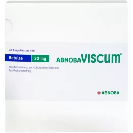 ABNOBAVISCUM Bétulae ampolas de 20 mg, 48 unidades