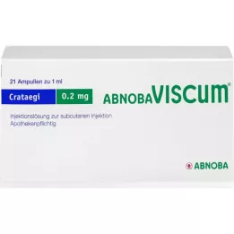 ABNOBAVISCUM Ampolas de Crataegi 0,2 mg, 21 unidades