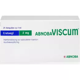 ABNOBAVISCUM Ampolas de Crataegi 2 mg, 21 unidades