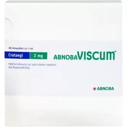 ABNOBAVISCUM Ampolas de Crataegi 2 mg, 48 unidades