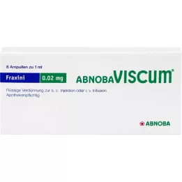 ABNOBAVISCUM Ampolas Fraxini 0,02 mg, 8 unidades
