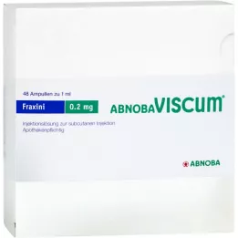 ABNOBAVISCUM Ampolas Fraxini 0,2 mg, 48 unidades