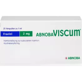 ABNOBAVISCUM Ampolas Fraxini 2 mg, 21 unidades