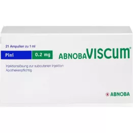 ABNOBAVISCUM Pini 0,2 mg ampolas, 21 unidades