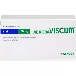 ABNOBAVISCUM Pini 20 mg ampolas, 21 unidades