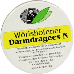 WÖRISHOFENER Drageias intestinais N, 50 unidades