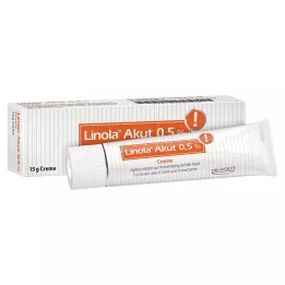 LINOLA creme agudo 0,5%, 15 g