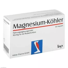 MAGNESIUM KÖHLER Cápsulas, 1X60 pcs