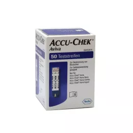 ACCU-CHEK Tiras de teste Aviva Plasma II, 1X50 pcs