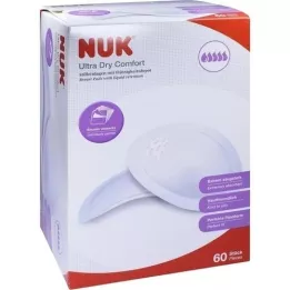 NUK Almofadas de amamentação Ultra Dry Comfort, 60 unid
