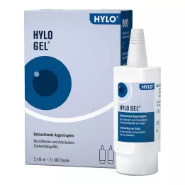 HYLO-GEL Colírio, 2X10 ml