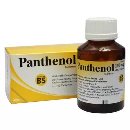 PANTHENOL Comprimidos de Jenapharm de 100 mg, 100 unidades