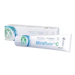 MIRADENT Pasta de dentes mirafluor C, 100 ml
