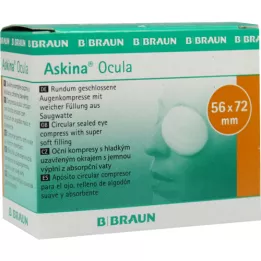 ASKINA Ocula eye comprer. 56x72 mm não estéril, 5 unid
