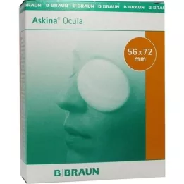 ASKINA Óculo ocular 56x72 mm estéril, 5 unid