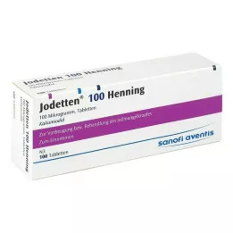 JODETTEN 100 comprimidos de Henning, 100 unidades
