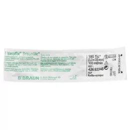 VASOFIX Braunüle 18 G 33 mm verde/branco, 1 peça