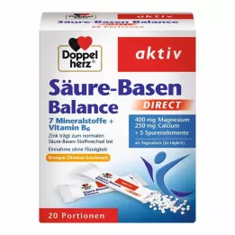 DOPPELHERZ Equilíbrio ácido-base DIRECT Pellets, 20 unidades