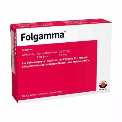 FOLGAMMA Comprimidos, 50 unidades FOLGAMMA Comprimidos, 50 unidades