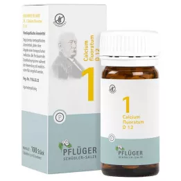 BIOCHEMIE Pflüger 1 Cálcio fluoratum D 12 Tabl., 100 St