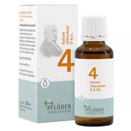 BIOCHEMIE Pflueger 4 Kalium chloratum D 6 gotas, 30 ml
